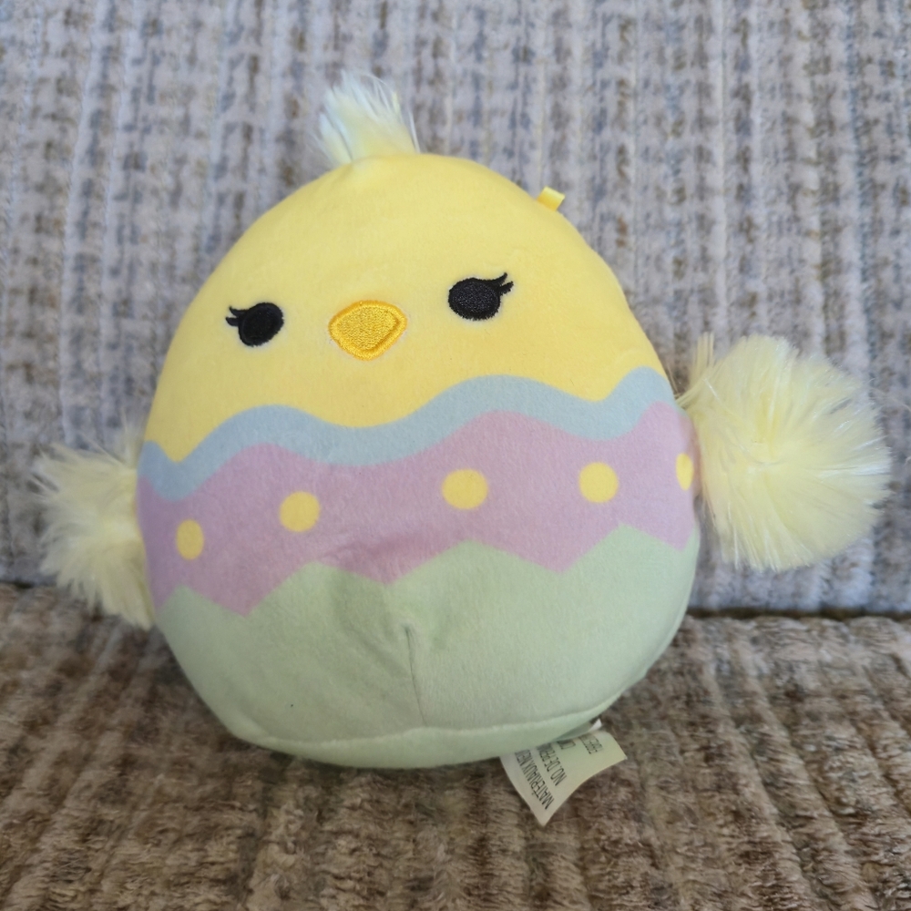Squishmallows Kellytoy 8" Easter Aimee Chick & Alejandra Bunny Bundle - Picture 8 of 13